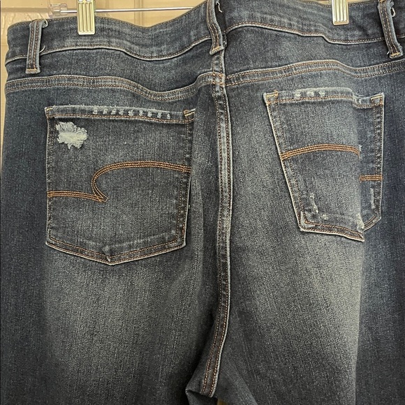 Time and Tru Women’s High Rise Bootcut Jeans - Dark Blue 22 - Picture 6 of 7